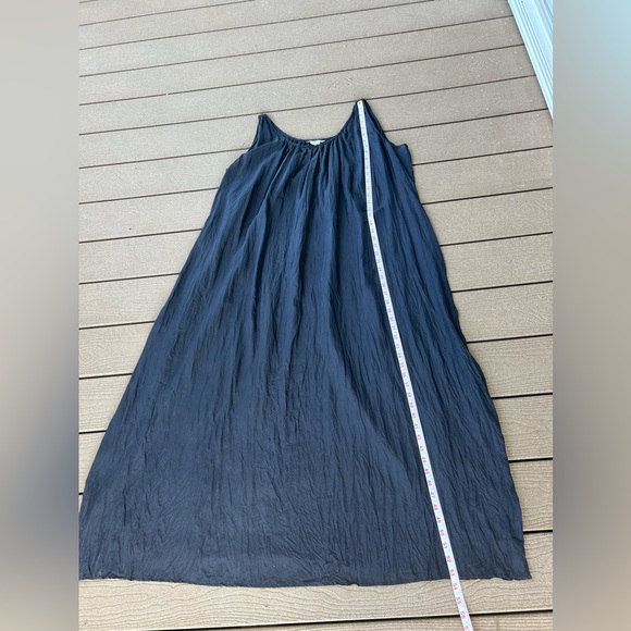 78*. CLUBMONACO Women’s
100% Silk Maxi Shift Sleeveless Dress in Black .
Size: L - Picture 6 of 10